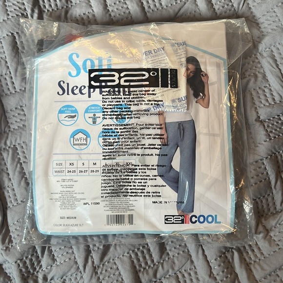 H) 32 Degree Cool sleep pants - Picture 2 of 5